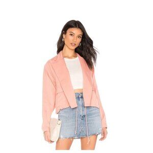 Tularosa Arya Pink Jacket Tencel & Linen Blend